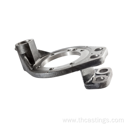 Customized sand-casting & machining car brake base plate